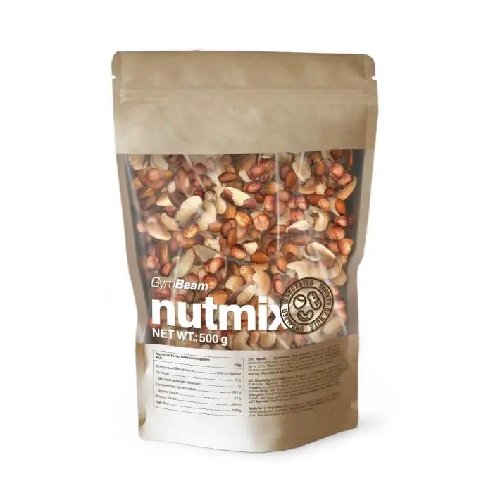 Mix přírodních ořechů - GymBeam, 500g