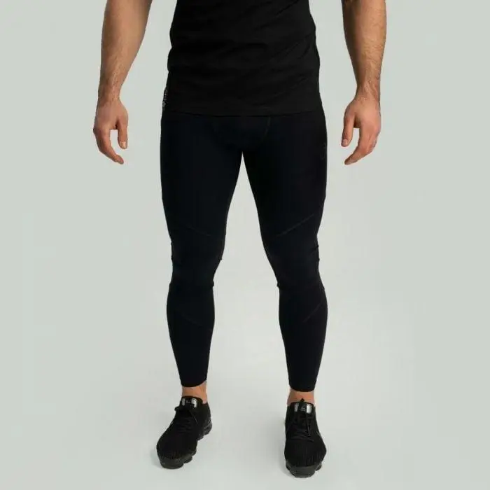 GymBeam Essential STRIX černé pánské legíny