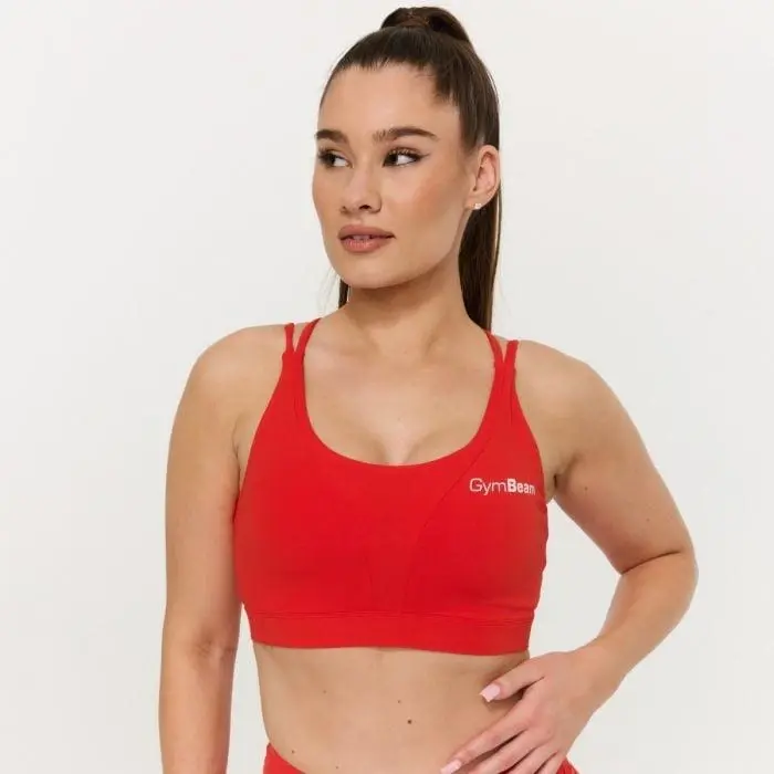 GymBeam Sportovní podprsenka BEAT Tangerine
