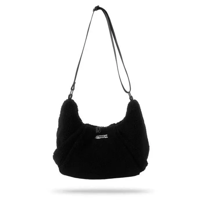 GymBeam Sherpa Black dámská crossbody kabelka