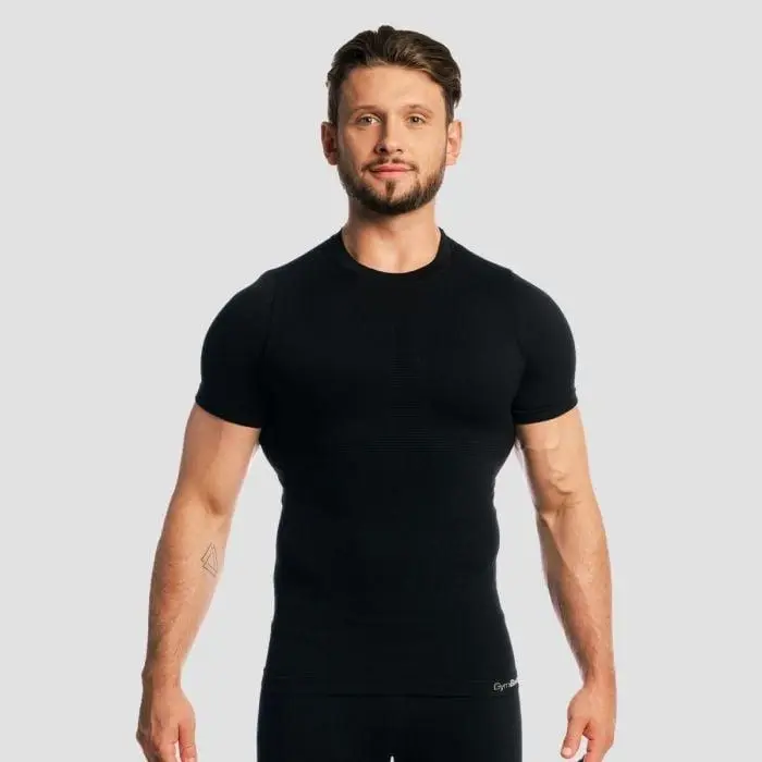 GymBeam Tričko Fuse Black