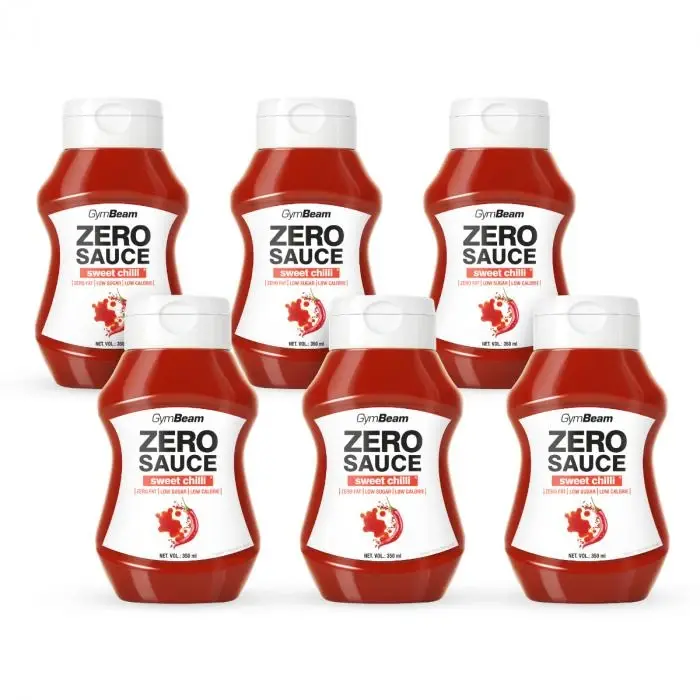 GymBeam ZERO OMÁČKA sladké čili 6 x 350 ml