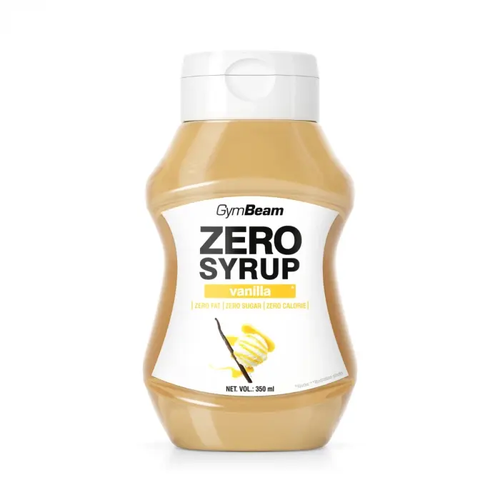GymBeam ZERO SIRUP vanilka 350 ml