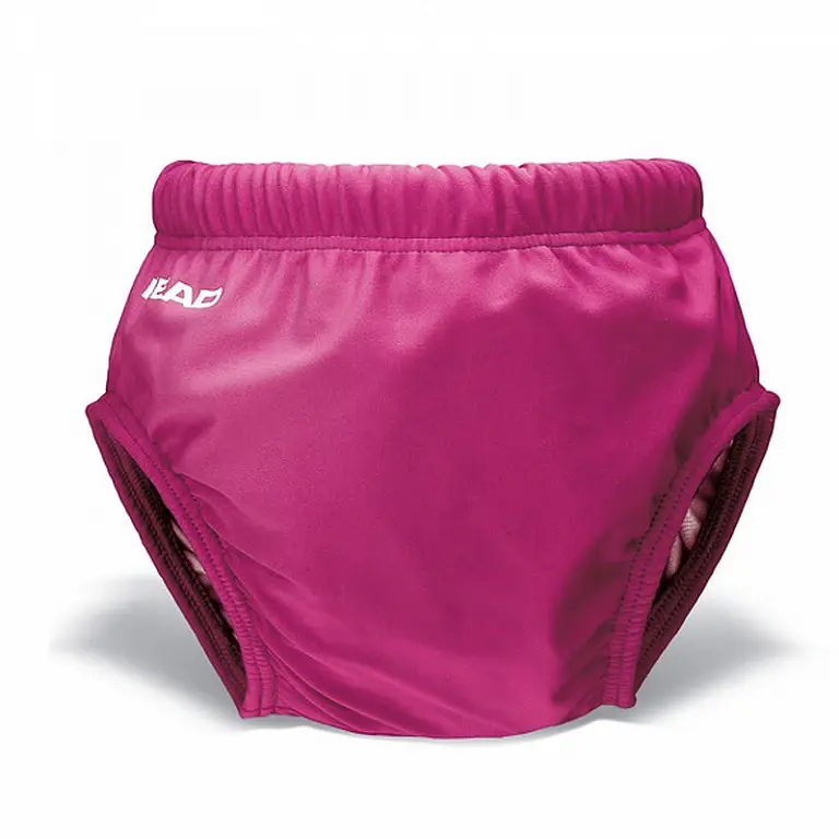 Head AQUA NAPPY růžové dětské plavky