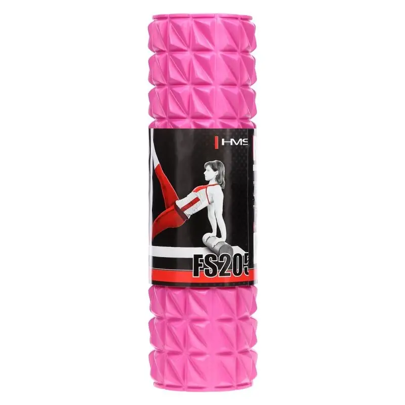 FS205 RŮŽOVÝ FITNESS VÁLEC 45CM HMS