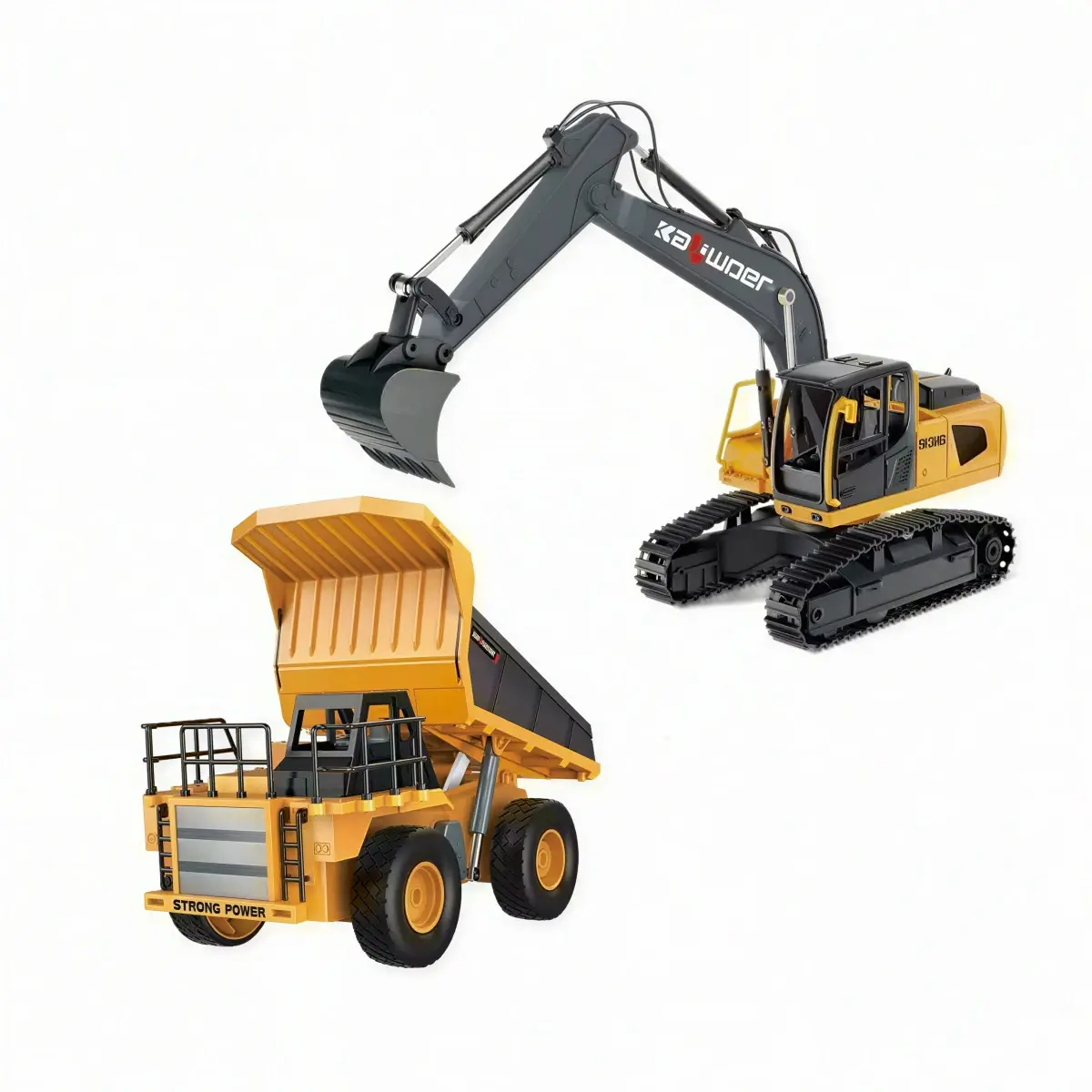 SET RC bagr + RC Dump Truck 1:24