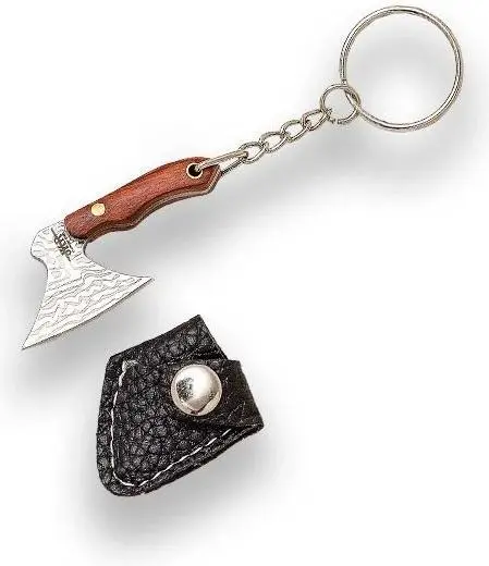 Joker Axe Damascus Imitation 52 mm přívěsek na klíče