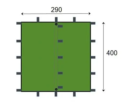 Jurek ARM 3x4 bivakovací plachta