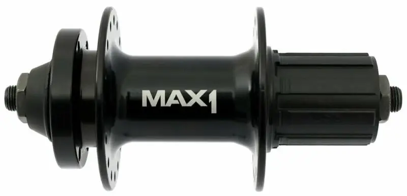 Max1 náboj zadní Sport 32h 6 děr černý