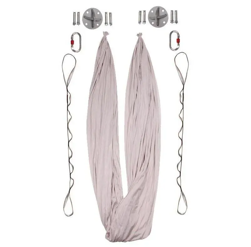 Merco Yoga Hammock síť pro jógu šedá