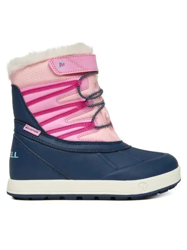 Merrell Snow Bank 5.0 WTRPF K navy/pink