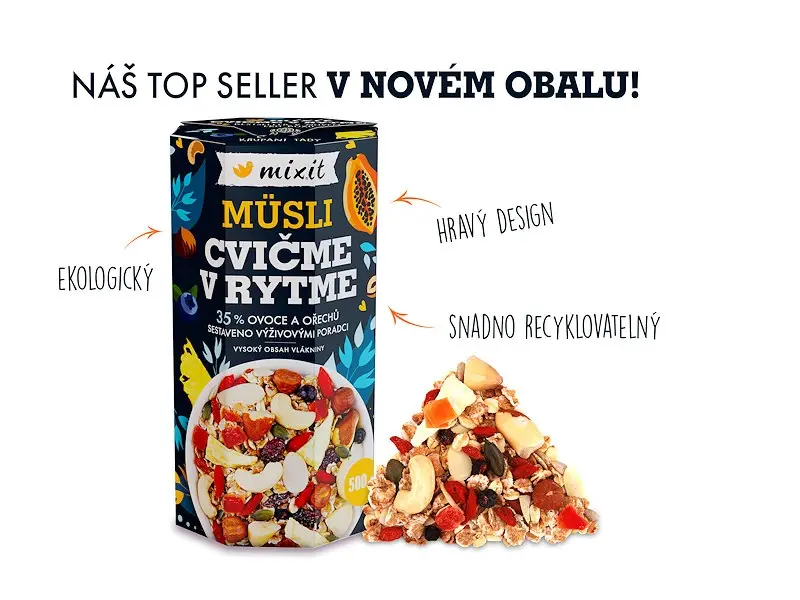 Mixit Cvičme v rytme 500 g