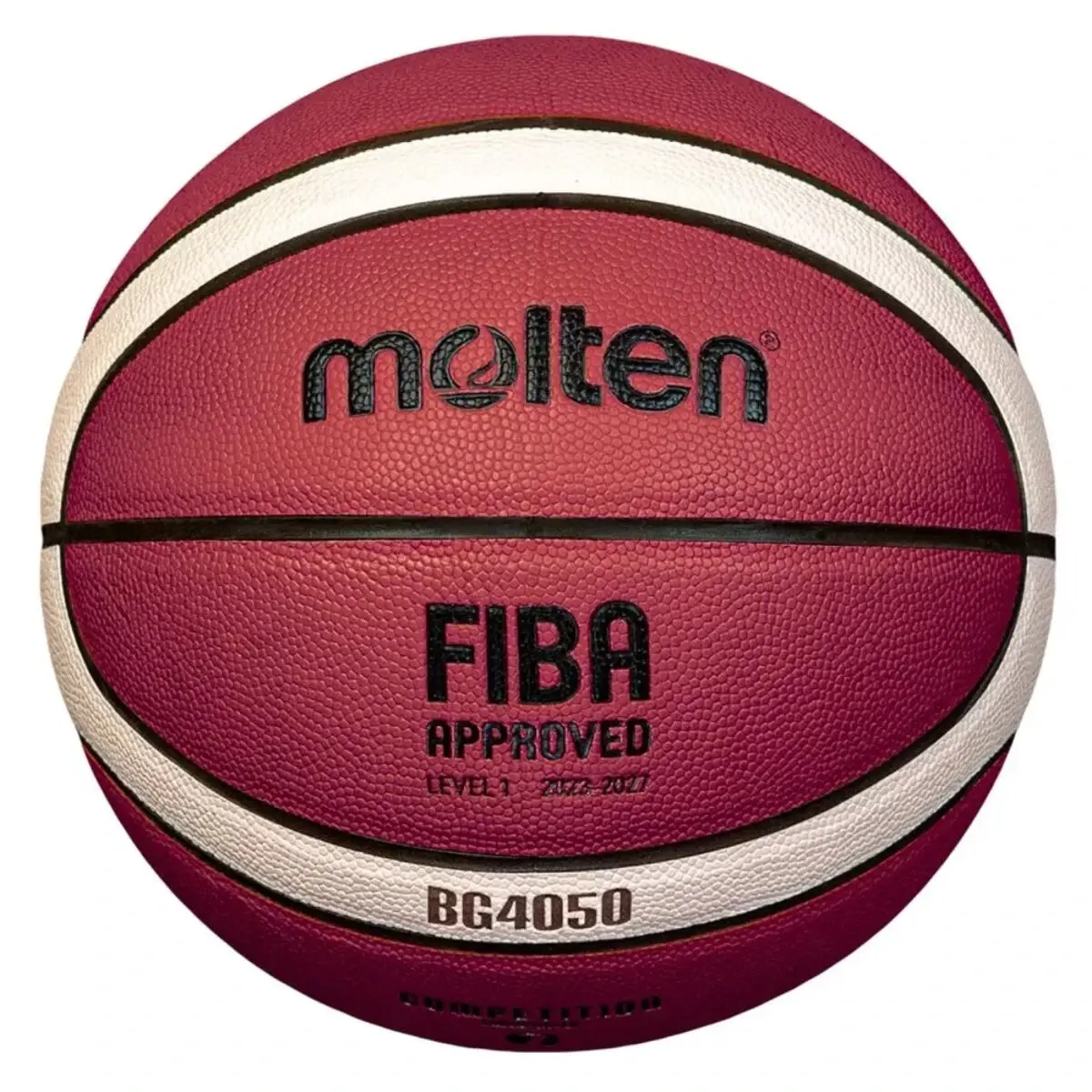 Molten B5G4050 vínovo-bílý basketbalový míč