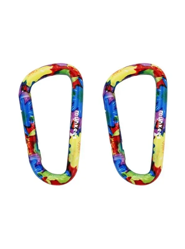 Munkees Karabina Flower Colour S - 2 kusy