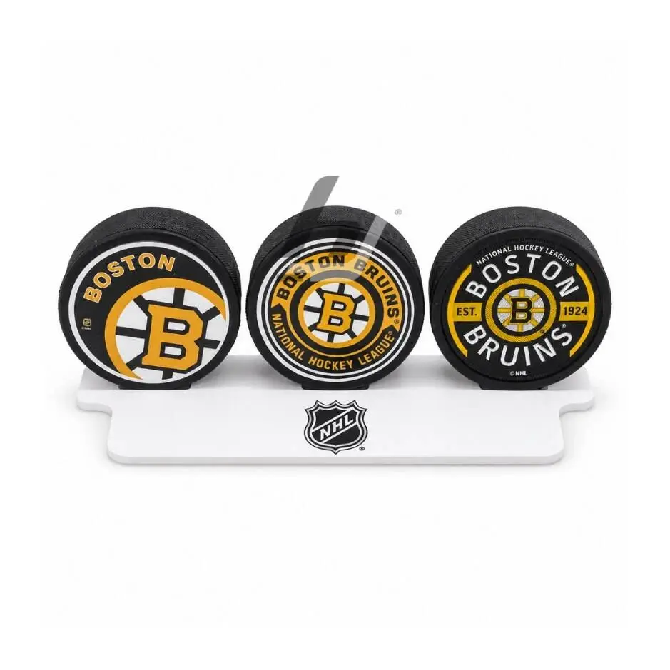 Mustang Stojan na puky NHL PVC 3 Puck Flat