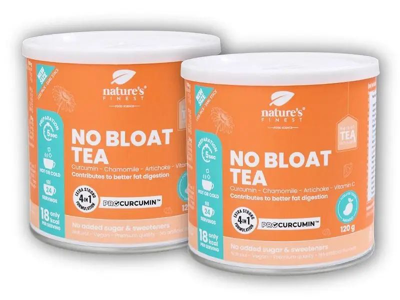 Nature's Finest No Bloat Tea 2x 120 g