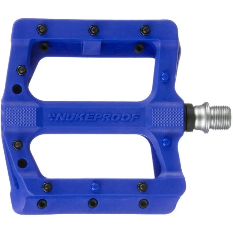 NUKEPROOF pedály NEUTRON EVO Flat modrá