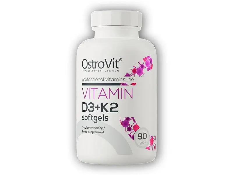 Ostrovit Vitamin D3 + K2 90 kapslí