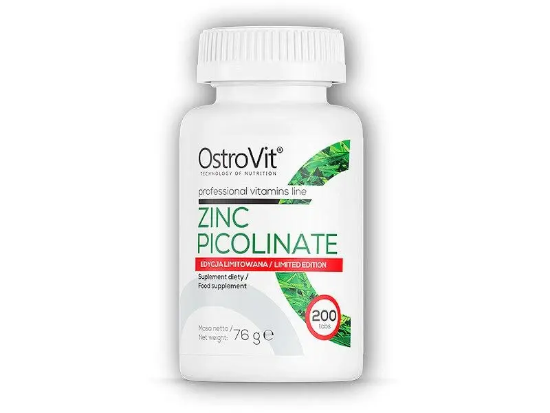 Ostrovit Zinek Pikolinát 200 tablet