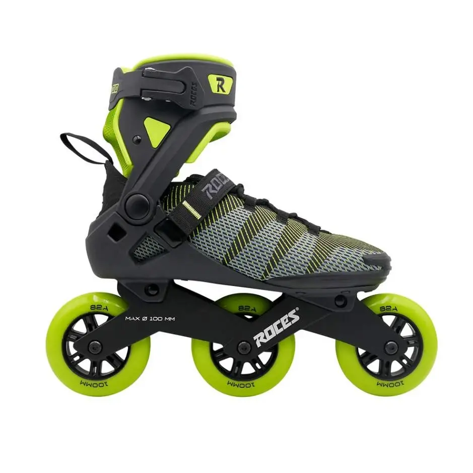 Roces - R-EVO 100 Black - kolečkové brusle Velikost (brusle)