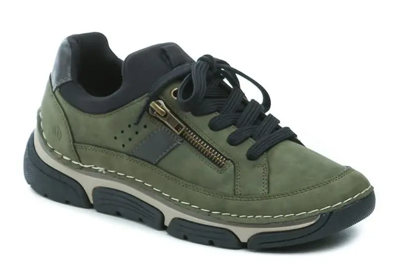 Romika 95R006200700 khaki dámské polobotky