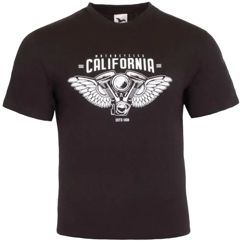 RSA Motorcycles California černé pánské triko