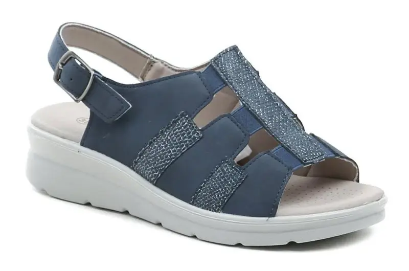 Scandi 251-2260-D1 navy dámské sandály