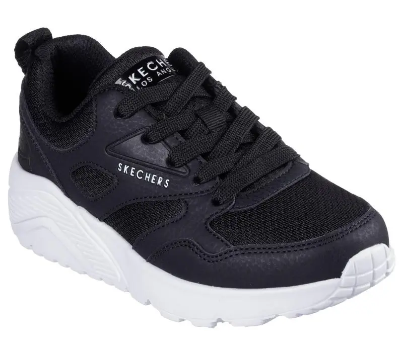 Skechers Uno Lite Jr black/white