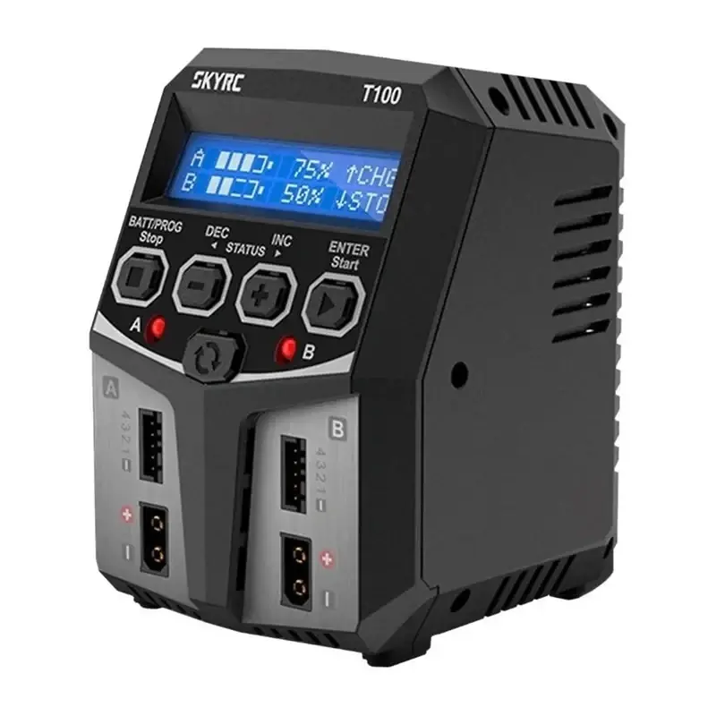 SkyRC T100 2 x 50W dvoukanálová nabíječka