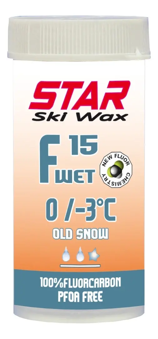 Star Ski Wax F15 Fluor Powder 30g