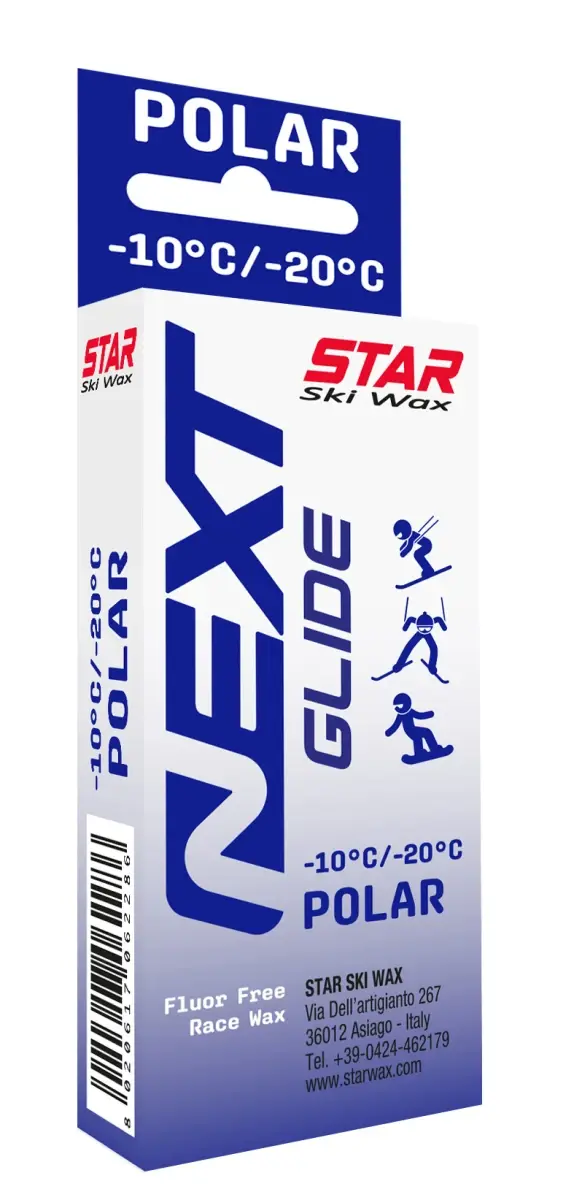 Star Ski Wax Next Glide Wax polar 60g