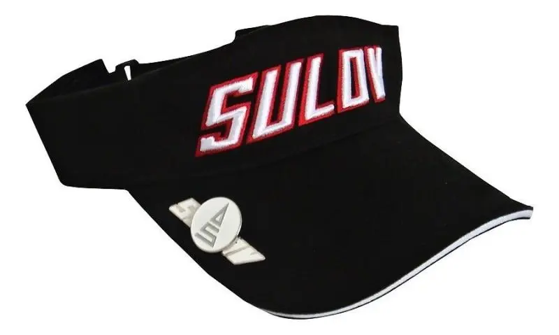 SULOV Golf černá pánská kšiltovka