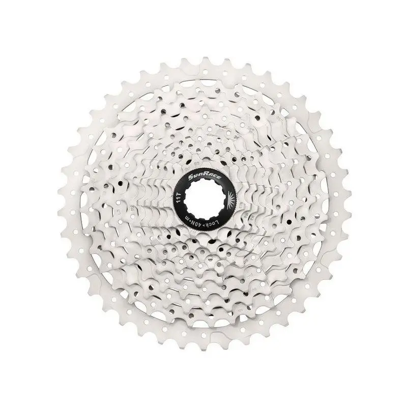 SunRace Kazeta 10 sp. 11-46 CSMS3TAZ metalická
