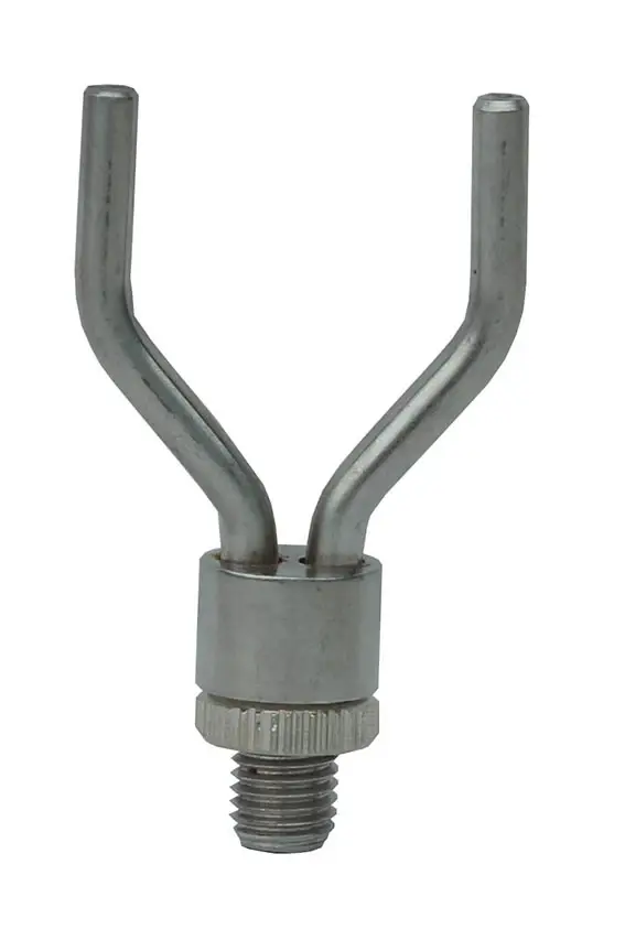 Suretti Y stříbrná kovová rohatinka