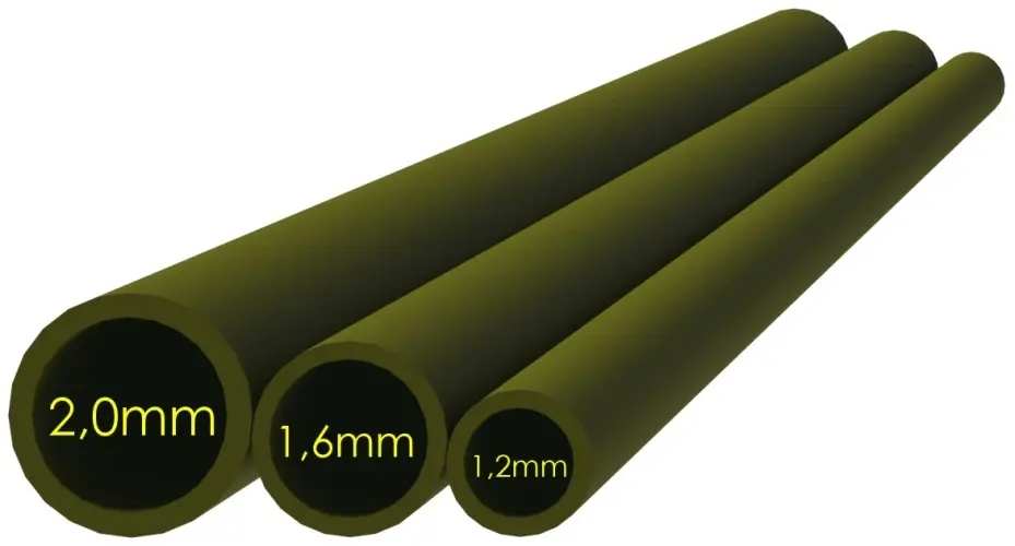 Suretti Smršťovací hadička vel. 2 mm zelená