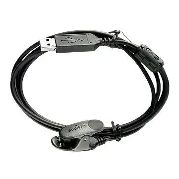 Suunto t6/t6c/t6d černý USB kabel
