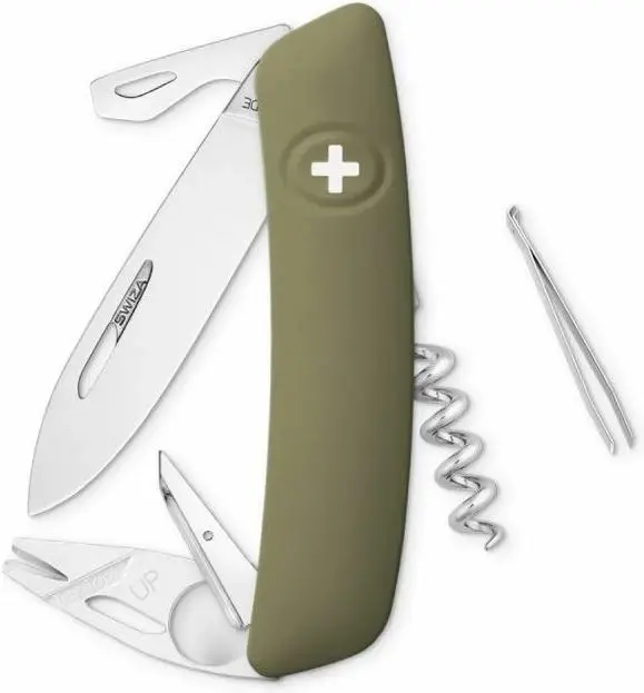 Swiza kapesní nůž TT03 Tick-Tool olive