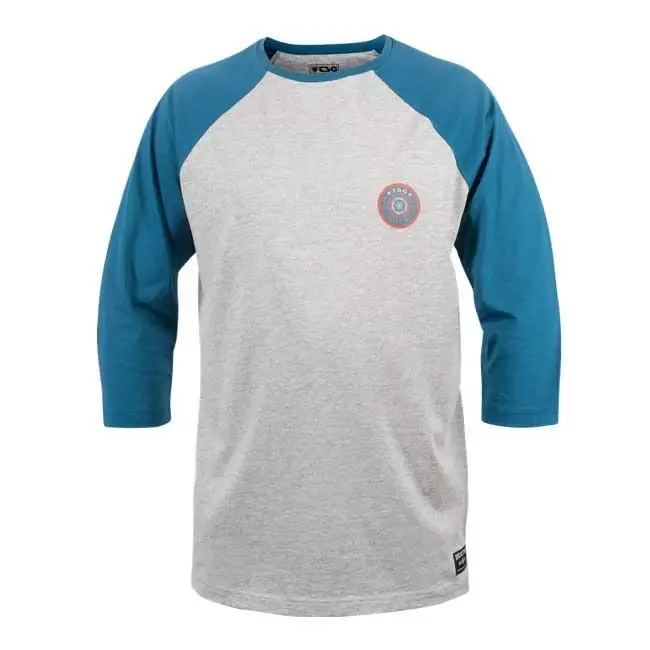 TSG Tričko Sk8 3/4 rukáv modro-šedé