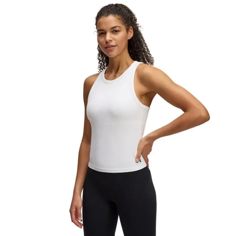 Under Armour Motion High Neck Tank-WHT