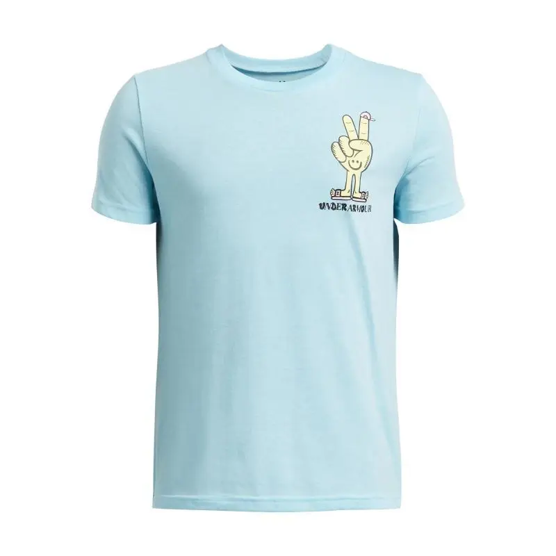 Under Armour UA B PEACE LOVE UA SS-BLU