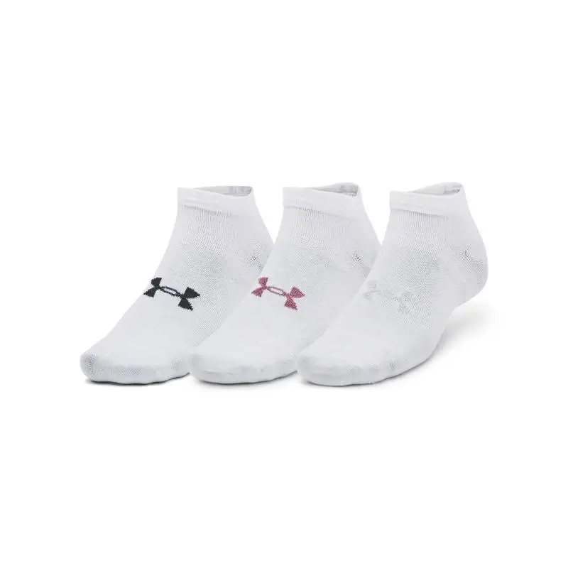Under Armour UA Essential Low Cut 3pk-WHT