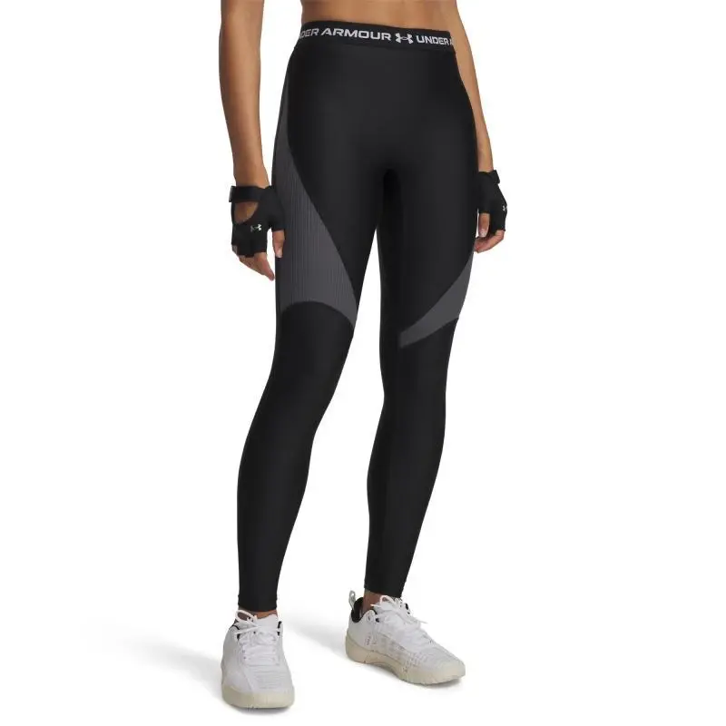 Under Armour UA HG Rib Legging-BLK