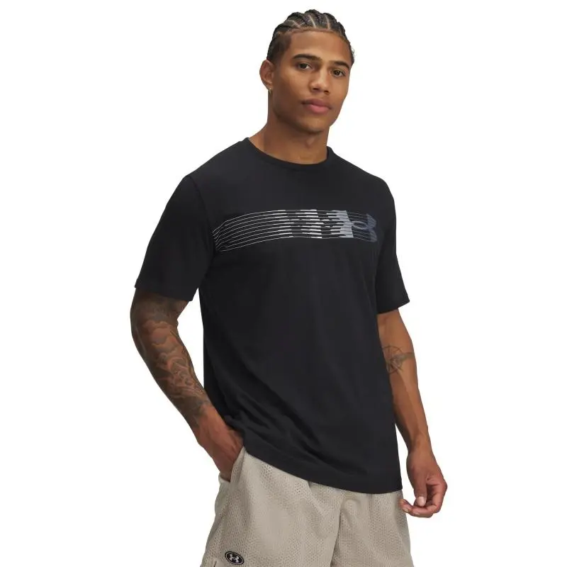 Under Armour UA M LC FLY IN LOGO SS-BLK