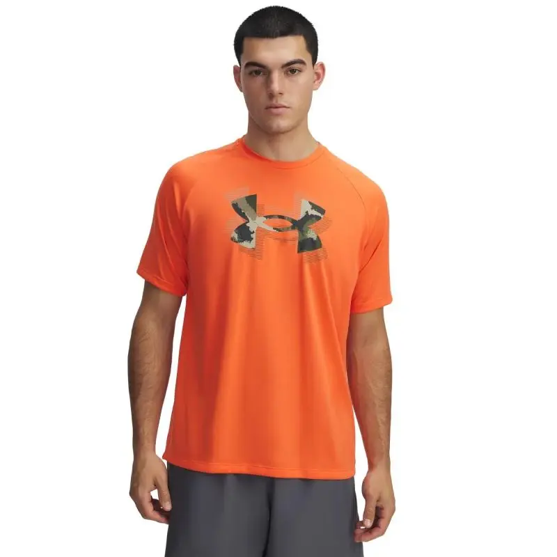 Under Armour UA M TECH PRINT FILL SS-ORG