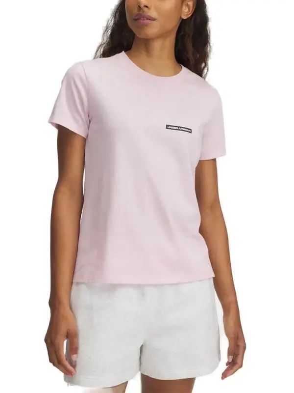 Under Armour UA Rival Outline SS-PNK