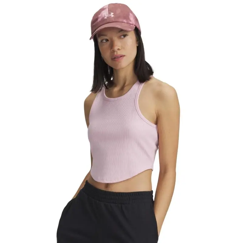 Under Armour UA Rival Rib Tank-PNK