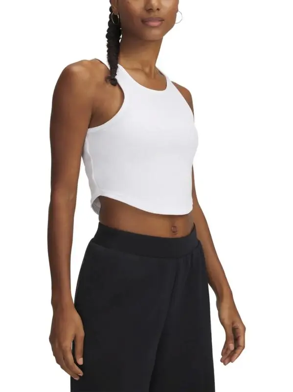 Under Armour UA Rival Rib Tank-WHT