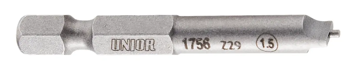 UNIOR Bit 1,5 mm na niple pro vyplétání