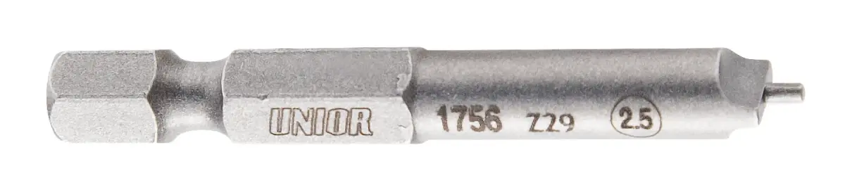 UNIOR Bit 2,5 mm na niple pro vyplétání