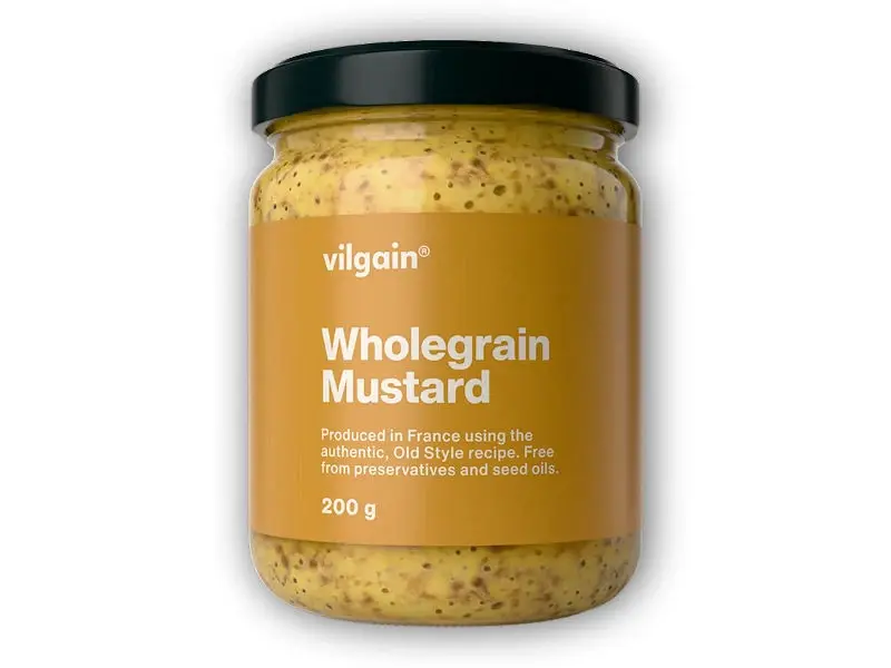 Vilgain Hrubozrnná hořčice 200 g